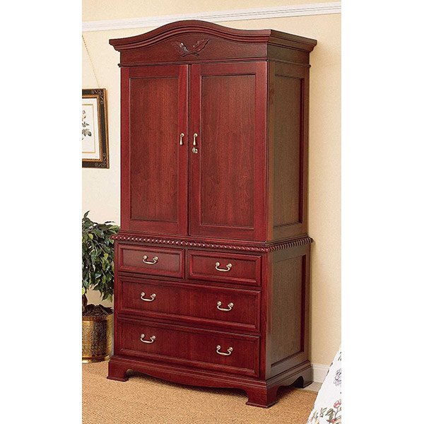 6036 - Bristol Armoire Drawers Without Pullouts